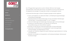 Desktop Screenshot of gobet-etb.ch